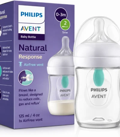 AVENT BIBERON NATUREL VALVE AIR FREE 0-3M SCY670 01 125ML