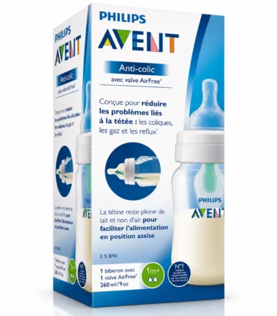 AVENT Biberon Anti-Colic 1M+ 260 ml-8710103868446