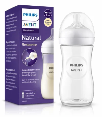 AVENT Biberon Natural 1M+ 260ML avec tétine-8720689011662