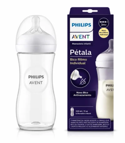 AVENT Biberon Natural 3M+ 330 ml Débit 4-8720689011945