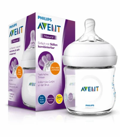 AVENT Biberon Plastique 125 ml 0M+-8710103875680