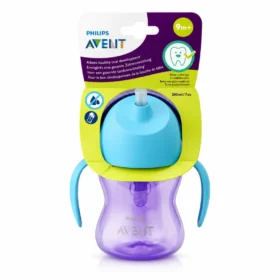 AVENT Tasse à Paille 9M+ 200 ml-8710103781905