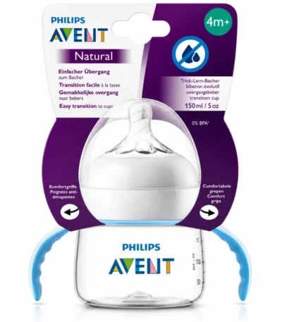 AVENT Tasse d’Apprentissage Natural dès 4M-8710103874324