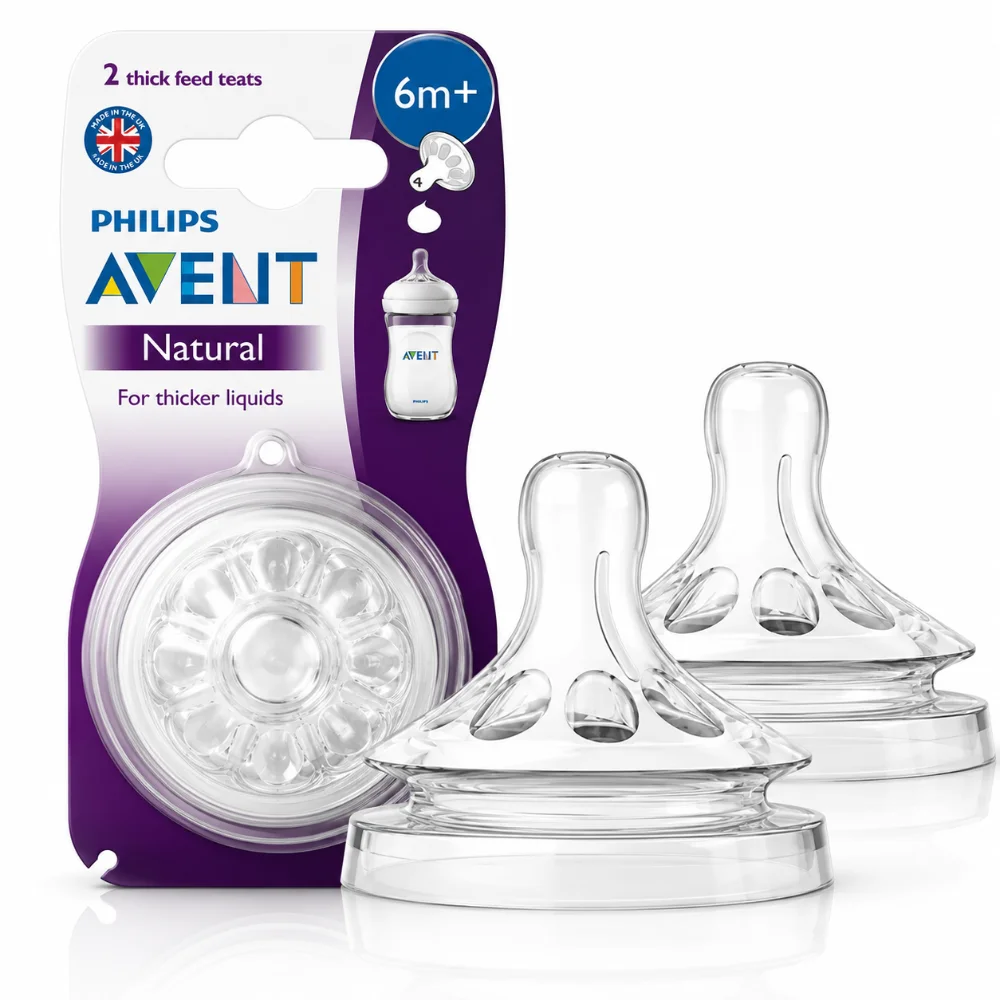 AVENT Tétine 6M+ Liquide Épais AVENT Tétine 6M+ Liquide Épais-8710103874126