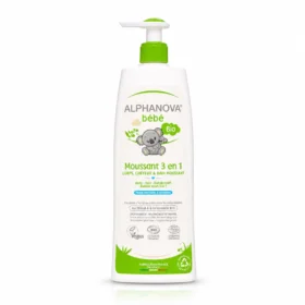 Alphanova Bébé Moussant 3 en 1 bain bébé bio 500 ml-3760075070700