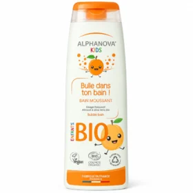 Alphanova Kids Bulle dans ton bain ! Bain moussant bio Abricot 250ml-3760075070526
