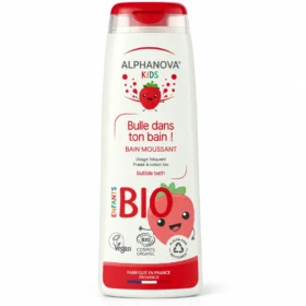 Alphanova Kids Bulle dans ton bain ! Bain moussant bio Fraise 250ml-3760075070670