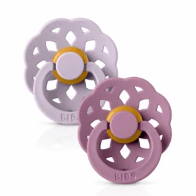 BIBS 02 SUCETTES BOHEME PACIFIER FOSSIL GREY MAUVE SIZE 2 6M+-5713795236701