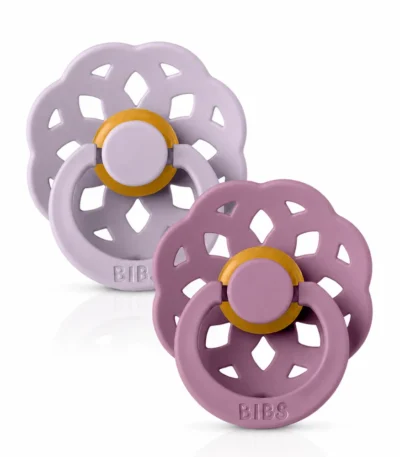 BIBS 02 SUCETTES BOHEME PACIFIER FOSSIL GREY MAUVE SIZE 2 6M+-5713795236701