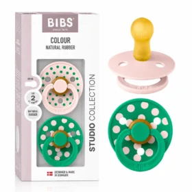 BIBS 02 SUCETTES COLOUR NATURAL PETAL CACTUS SIZE 2 6M+-5713795276585