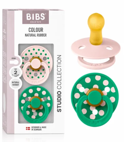 BIBS 02 SUCETTES COLOUR NATURAL PETAL CACTUS SIZE 2 6M+-5713795276585