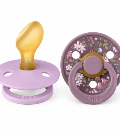 BIBS 02 SUCETTES COLOUR PACIFIER LIBERTY CHAMOMILE VIOLET SKY MIX SIZE 2 6M+-5713795255931
