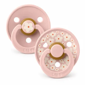 BIBS 02 SUCETTES NATURAL RUBBER JASMINE LATEX BLUSH MIX SIZE 2-5713795259533
