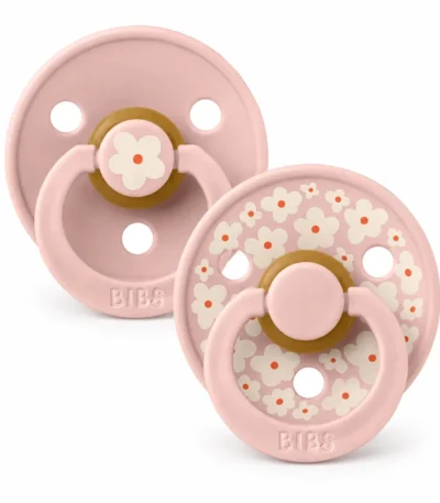 BIBS 02 SUCETTES NATURAL RUBBER JASMINE LATEX BLUSH MIX SIZE 2-5713795259533