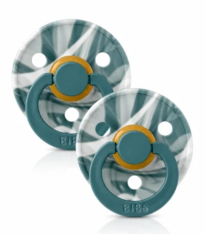 BIBS 02 SUCETTES PACIFIER FOREST LAKE WHITE SIZE 1-5713795234950