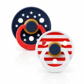 BIBS 02 SUCETTES PACIFIER STAR STRIPES SIZE 1-5713795230846