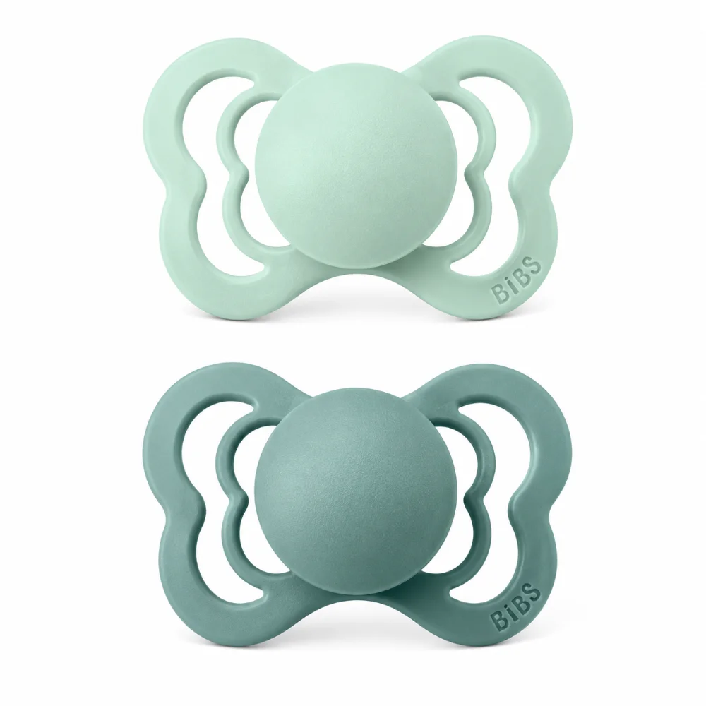 BIBS 2 SUCETTES COUTURE PACIFIER NORDIC MINT ISLAND SEA SIZE 2 BIBS 2 SUCETTES COUTURE PACIFIER NORDIC MINT ISLAND SEA SIZE 2-5713795221240