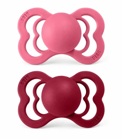 BIBS 2 SUCETTES SUPREME CORAL RUBY SIZE 1-*5713795199327