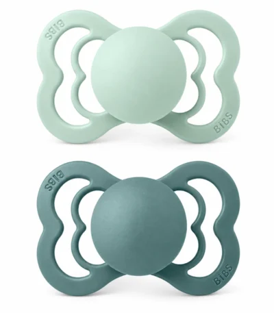 BIBS 2 SUCETTES SUPREME NORDIC MINT ISLAND SEA SIZE 1-5713795221325