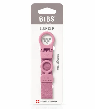 BIBS ATTACHE TETINE LOOP BUBBLEGUM-5713795262342