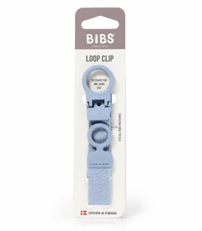 BIBS ATTACHE TETINE LOOP DUSTY BLUE-5713795262298