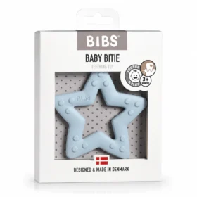 BIBS BABY BITIE ANNEAU DE DENTITION STAR BABY BLUE-5713795209835