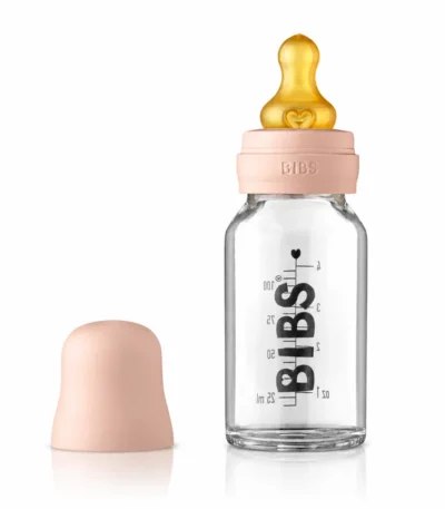 BIBS BIBERON EN VERRE BLUSH SET COMPLET 0M+ 110ML-5713795220892