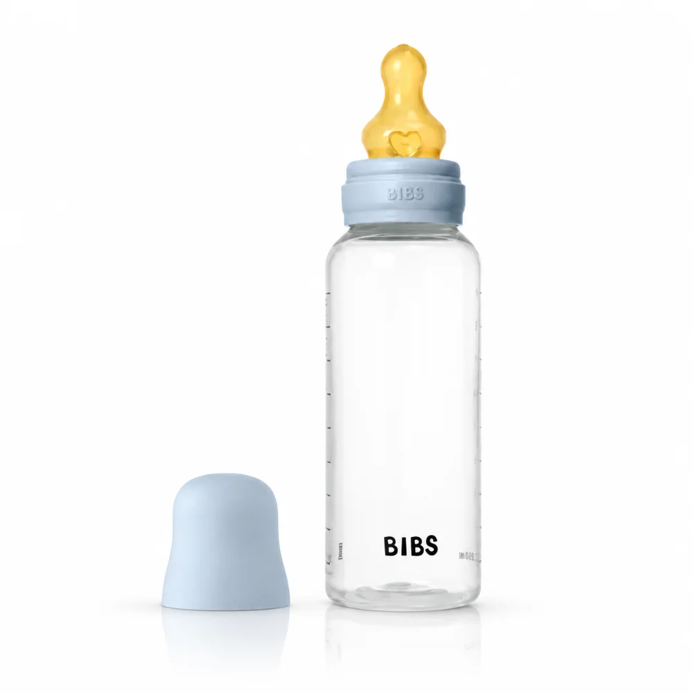 BIBS Biberon Latex Medium Flow Baby Blue 270 ml BIBS Biberon Latex Medium Flow Baby Blue 270 ml-5713795265367