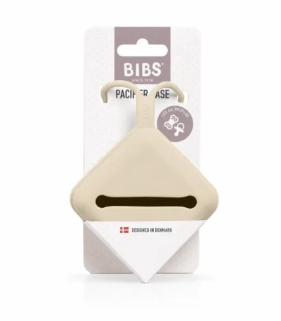 BIBS PACIFIER CASE BOITE A TETINES VANILLA-5713795253791