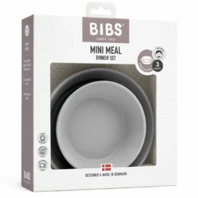 BIBS SET ASSIETTE ET BOL CLOUD 3 PIECES-5713795231003