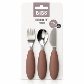BIBS SET DE COUVERTS 3 PIECES IRON 12M+