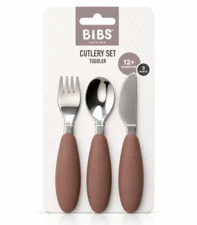BIBS SET DE COUVERTS 3 PIECES IRON 12M+