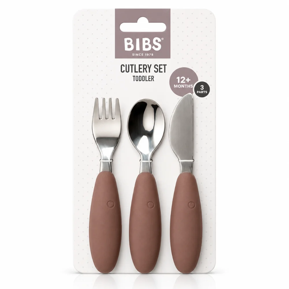 BIBS SET DE COUVERTS 3 PIECES IRON 12M+ BIBS SET DE COUVERTS 3 PIECES IRON 12M+
