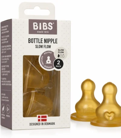 BIBS TETINE POUR BIBERON A DEBIT LENT 2 PIECES-5713795220861