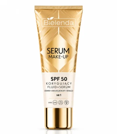 BIELENDA SERUM CORRECTIF MAKE UP FLUID SPF50 N1 LIGHT BEIGE 30G-5902169051808