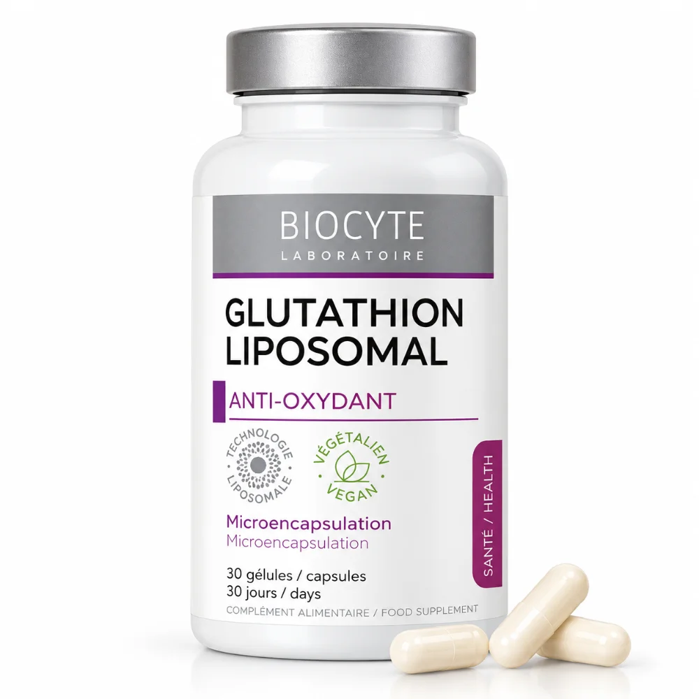 BIOCYTE GLUTATHION LIPOSOMAL 30 GELULES BIOCYTE GLUTATHION LIPOSOMAL 30 GELULES-3770008244658