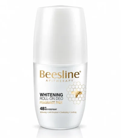 Beesline Deodorant Roll-On Fragrance-Free 50mL