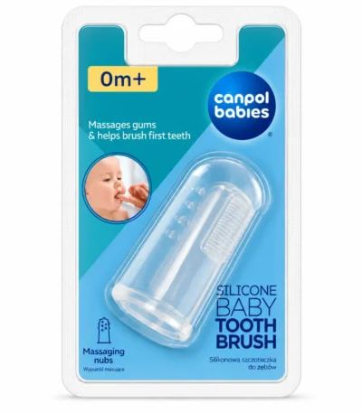 CANPOL BABIES BROSSE À DENTS ET À GENCIVES POUR BÉBÉ