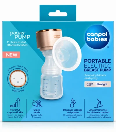 CANPOL BABIES TIRE LAIT ÉLECTRIQUE PORTABLE POWERPUMP-20/107