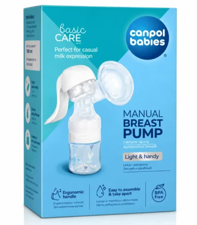 CANPOL BABIES Tire-lait Manuel Basic Care
