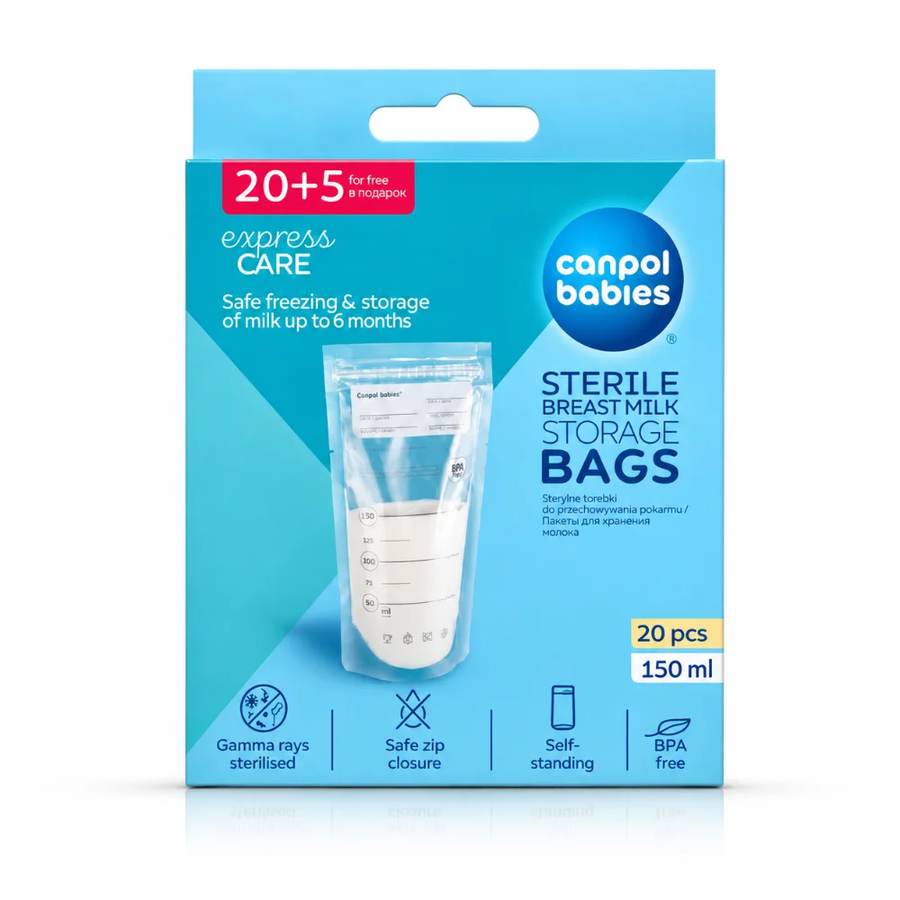 CANPOL Sacs Conservation Lait 25x150ml
