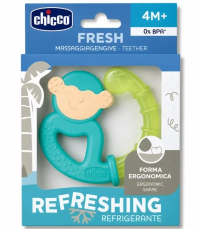 CHICCO - ANNEAU DE DENTITION FRESH RELAX +4MOIS-8058664143443