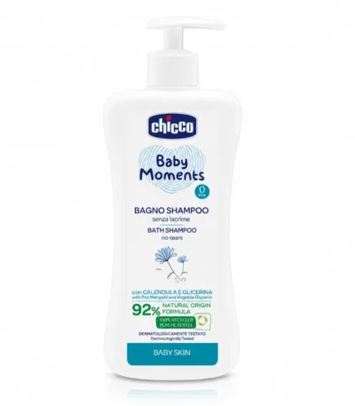CHICCO BABY MOMENT - SHAMPOOING CHEVEUX&CORPS 500ML-8058664138425