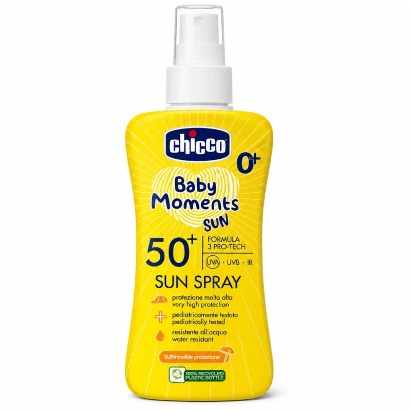 CHICCO BABY MOMENT - SUN SPRAY SPF50+ +0MOIS 150ML-8058664155644