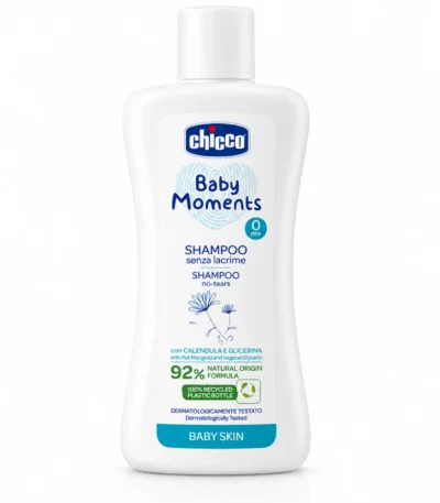 CHICCO BABY MOMENTS - SHAMPOOING SANS LARMES 200ML-8058664138371