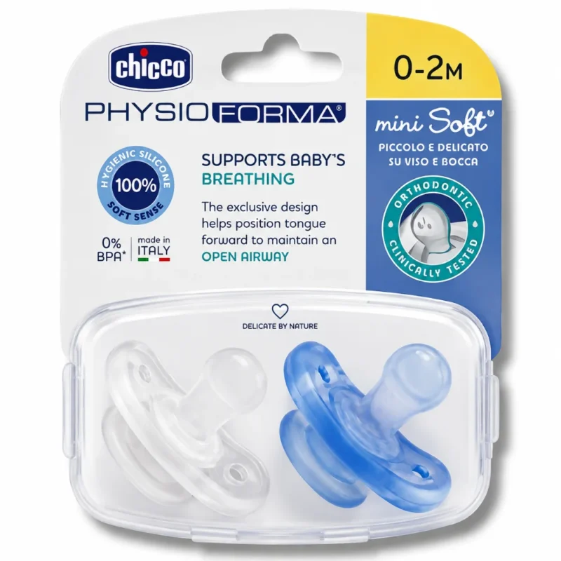 CHICCO - LOT DE 2 MICRO SUCETTES 0-2MOIS-8058664128426