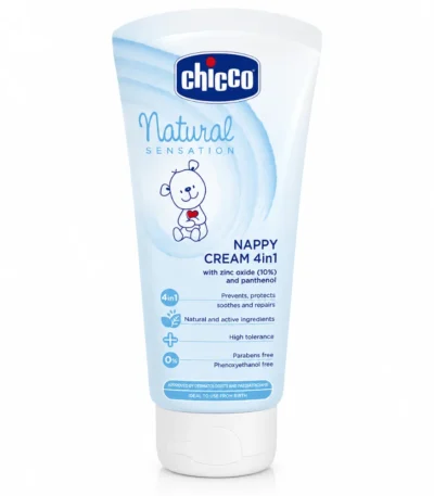 CHICCO NATURAL SENSATION - CREME DE CHANGE 4 EN 1 100ML-8058664066643