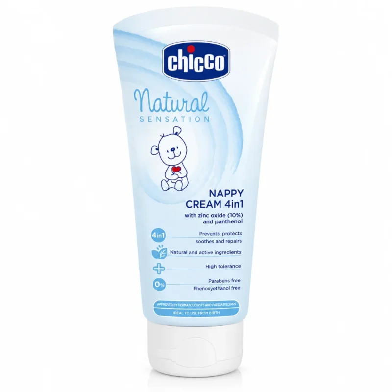 CHICCO NATURAL SENSATION - CREME DE CHANGE 4 EN 1 100ML-8058664066643