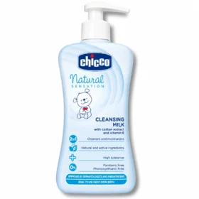 CHICCO NATURAL SENSATION - LAIT NETTOYANT 300ML-8058664066629