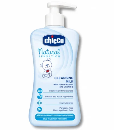 CHICCO NATURAL SENSATION - LAIT NETTOYANT 300ML-8058664066629